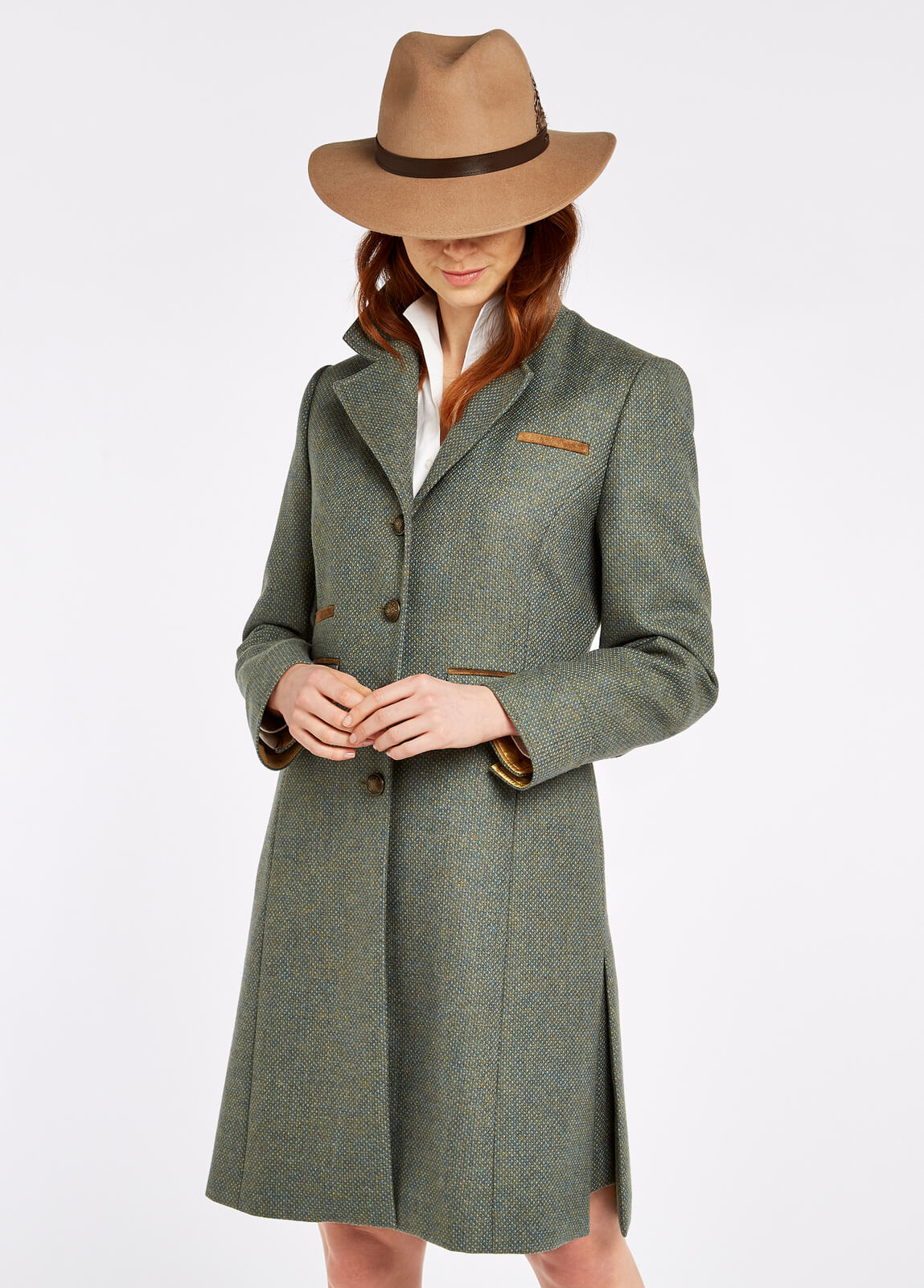 Dubarry blackthorn tweed coat clearance