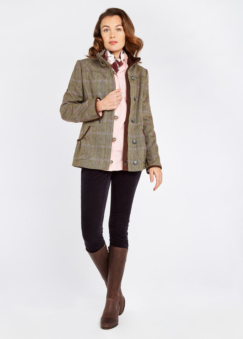 Dubarry Bracken Tweed Jacket - Woodrose