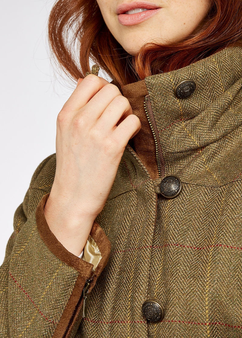 Dubarry Bracken Tweed Jacket - Elm