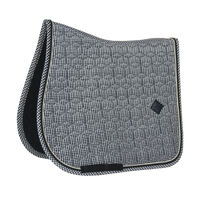 Pied-de-Poule Saddle Jump Pad - Black