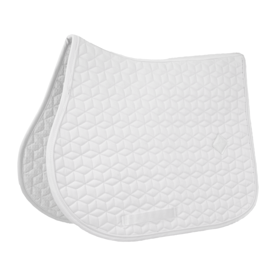 Classic Jump Saddle pad - White