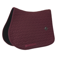 Classic Jump Saddle Pad - Bordeaux