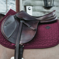 Classic Jump Saddle Pad - Bordeaux