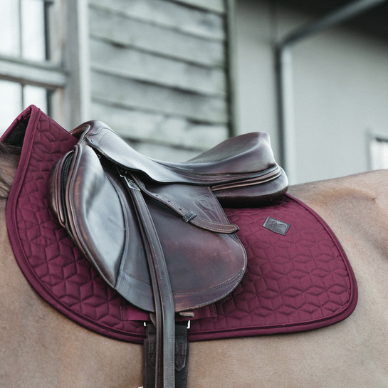 Classic Jump Saddle Pad - Bordeaux