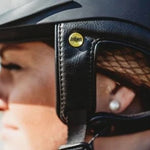 Back On Track - EQ3 Lynx Smooth Top Helmet - Black