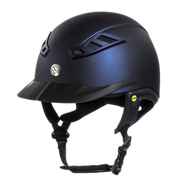 Back On Track - EQ3 Lynx Smooth Top Helmet - Blue