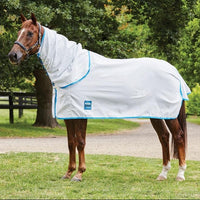 Kool Coat - Combo Neck Lite lll Summer Sheet - White/Blue