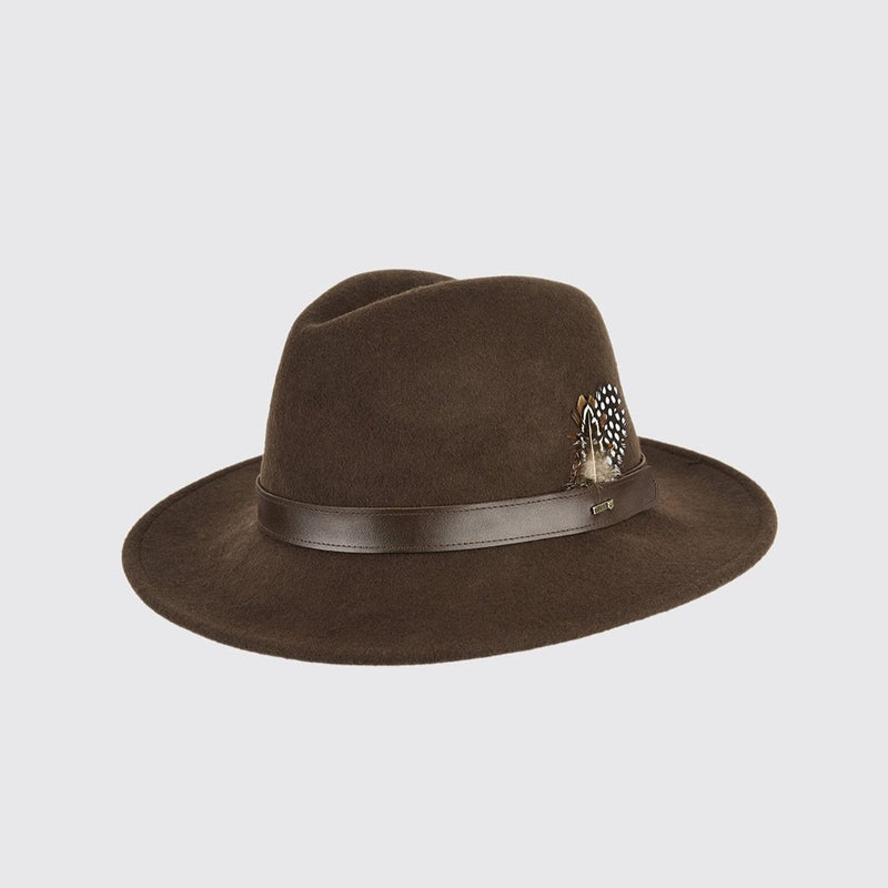 Dubarry Gallagher Felt Hat - Bourbon