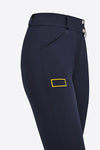 High Waist Full Grip Breeches - Navy