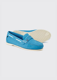 Dubarry Belize Boat Shoe - Blue Mist