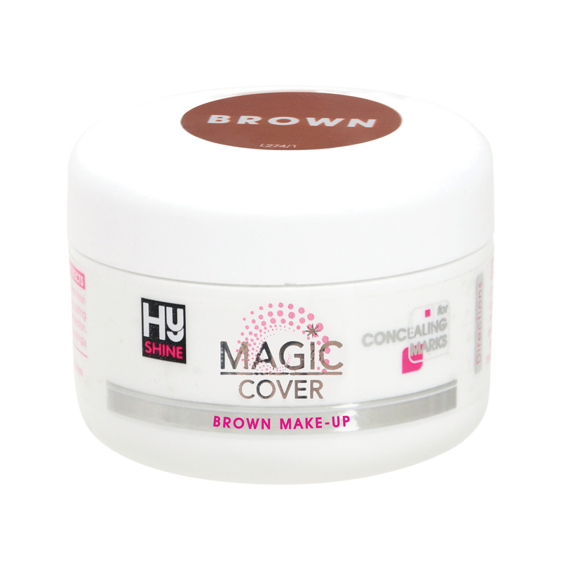 Magic Cover Make-Up 50g - Black, Brown or White