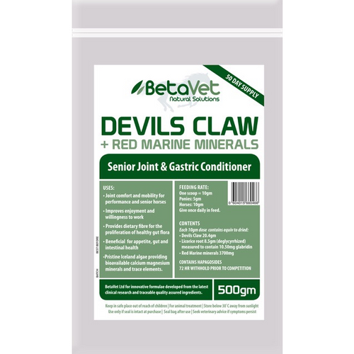 BetaVet - Devils Claw + Red Marine Minerals