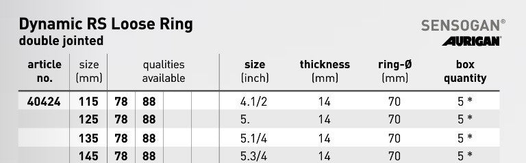 Sprenger Dynamic RS Loose Ring - Double Join