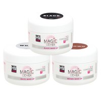 Magic Cover Make-Up 50g - Black, Brown or White