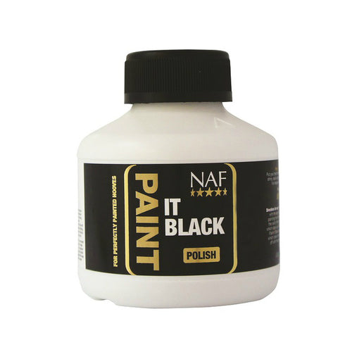 NAF - Paint It Hoof Polish Black - 250ml