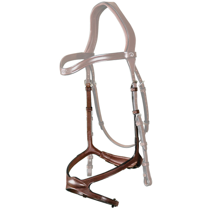 New English X-Fit Noseband - Brown
