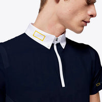 Men's Jersey S/S Competition Polo - Navy