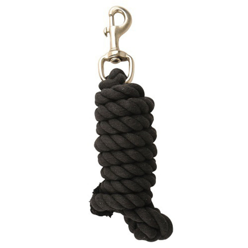 Cotton Nickel Plated Snap Lead - Black
