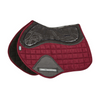 Ultra Grip Jump Saddle Pad - Burgundy