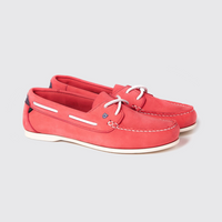 Aruba Boat Shoe - Coral