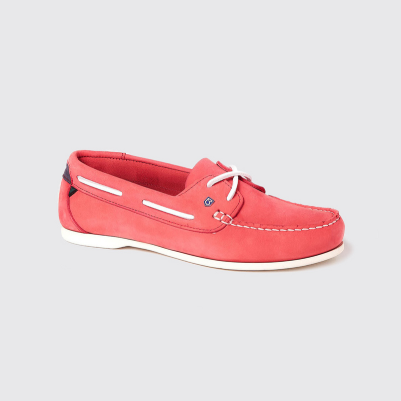 Aruba Boat Shoe - Coral