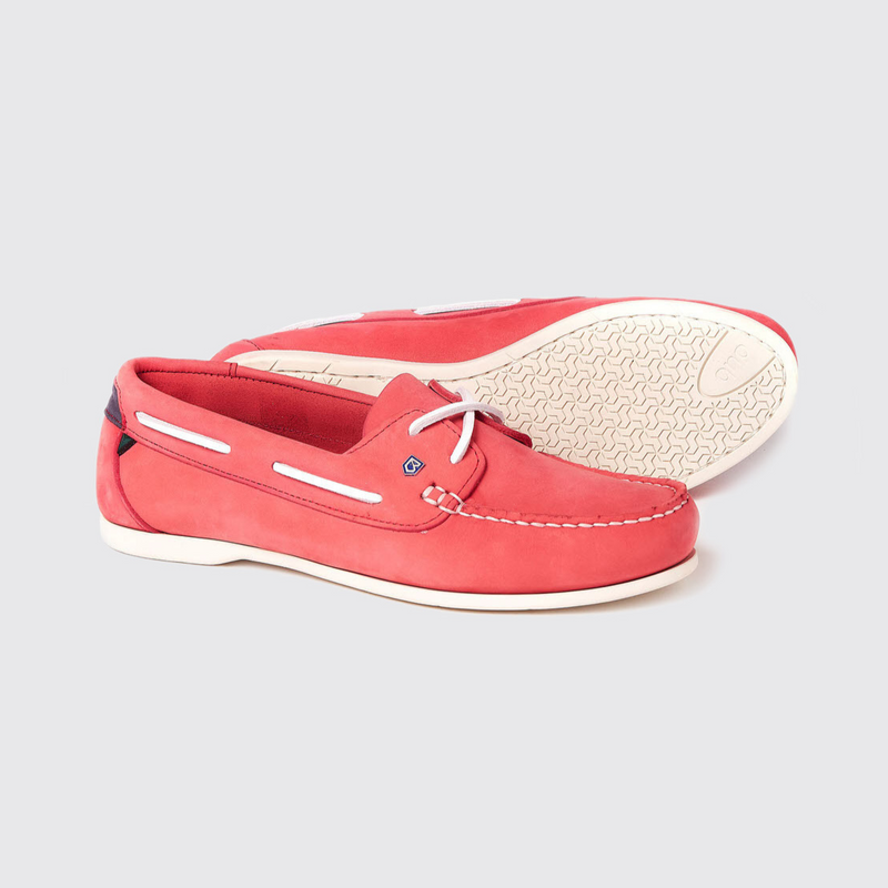 Aruba Boat Shoe - Coral