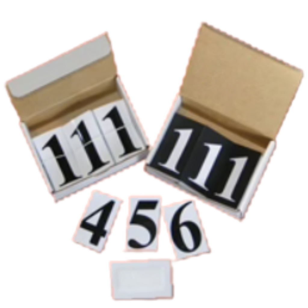 Finishing Touch Equestrian - Number Set – Rangiora Equestrian Supplies