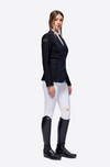 Jersey Mesh Riding Jacket - Black/Gold Logo