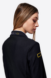 Jersey Mesh Riding Jacket - Black/Gold Logo