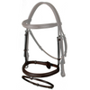 US Jumping Hunter Flash Noseband - Brown