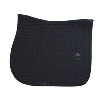 Kentucky - Fishbone Jump Saddle Pad - Black