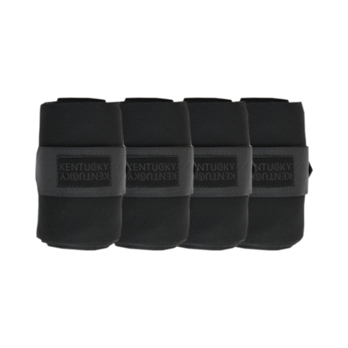 Kentucky - Repellent Stable Bandages - Set of 4 - Black
