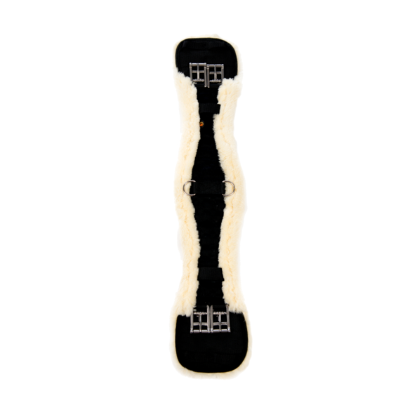 Kentucky - Sheepskin Short Girth - Black