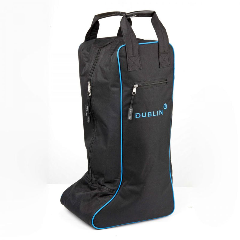 Imperial Tall Boot Bag -Black/Blue