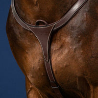 US Jumping Long Bridge Breastplate - Brown