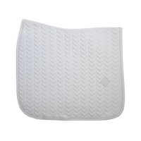 Kentucky - Fishbone Dressage Saddle Pad - White