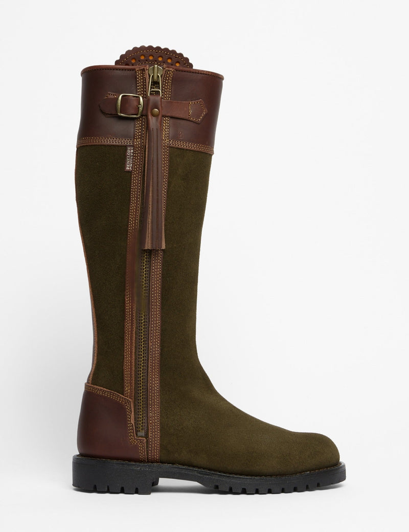 Penelope Chilvers Inclement Long Tassel Boot Seaweed Conker