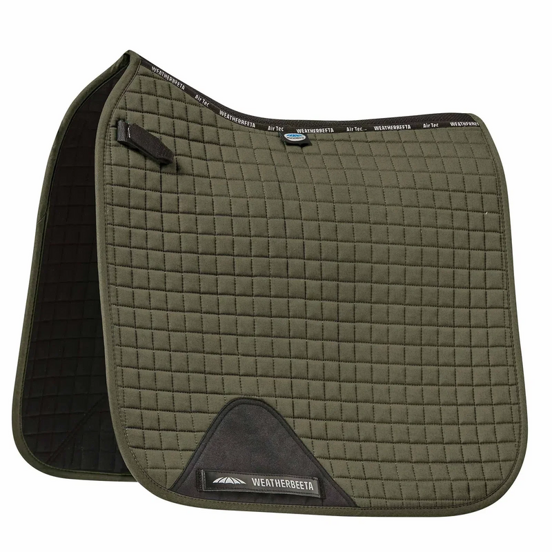 Prime Dressage Saddle Pad - Olive