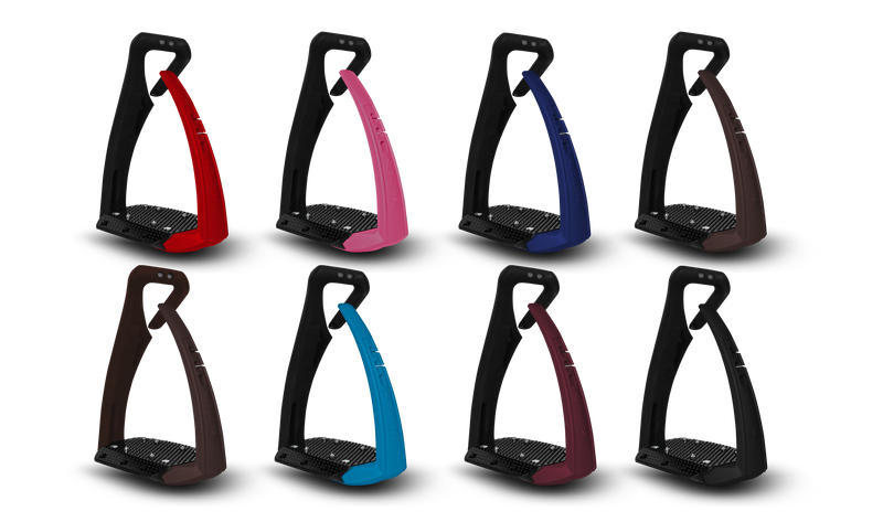 Freejump - Soft'Up Pro Stirrups - Bordeaux